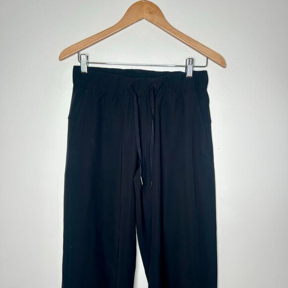 Lululemon On the Fly Wide-Leg 7/8 Pant Woven Black - Picture 3 of 5